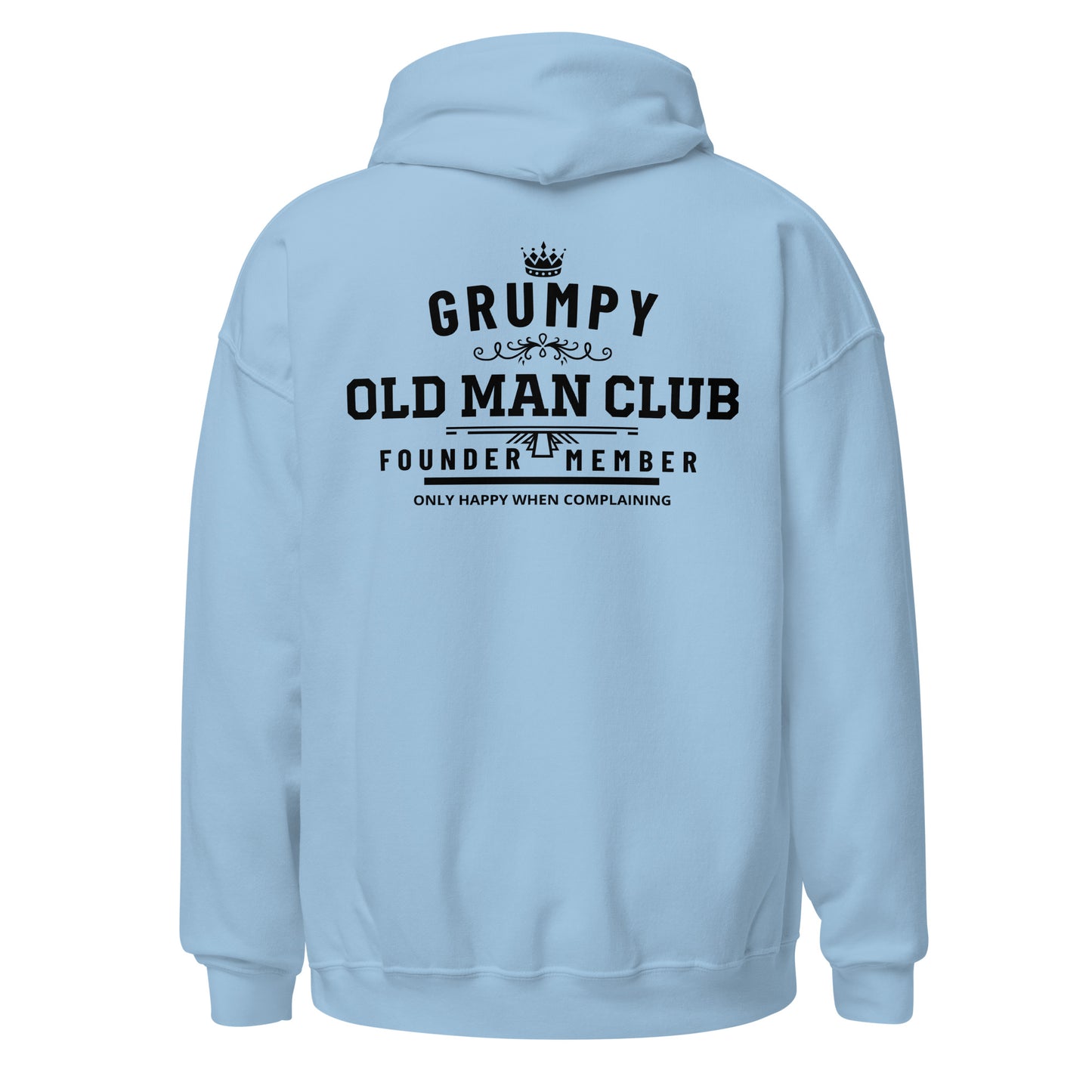 UNISEX HŪDIJS GRUMPY OLD MAN CLUB