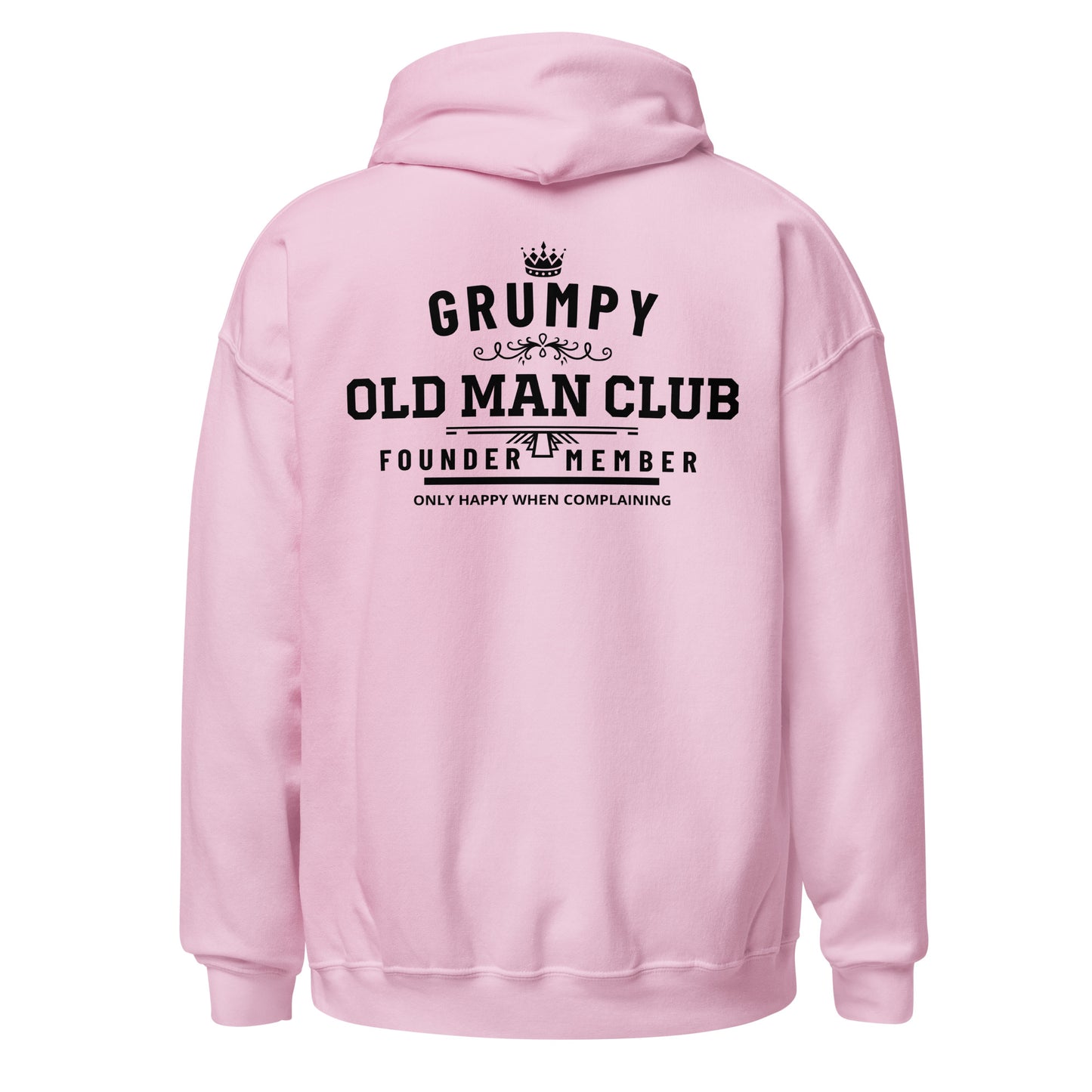 UNISEX HŪDIJS GRUMPY OLD MAN CLUB