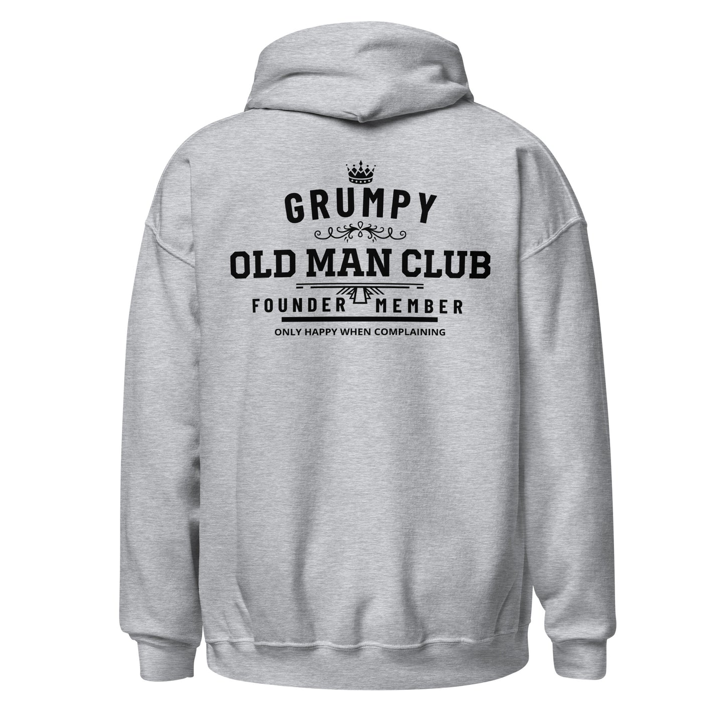 UNISEX HŪDIJS GRUMPY OLD MAN CLUB