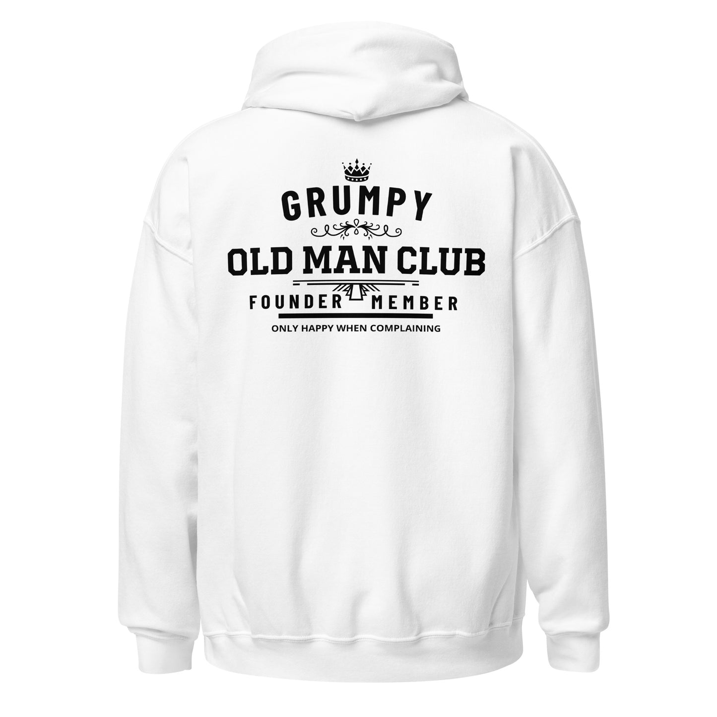 UNISEX HŪDIJS GRUMPY OLD MAN CLUB